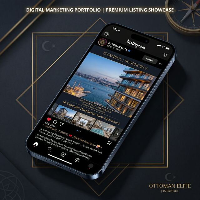 Emlak sosyal medya yönetimi örneği